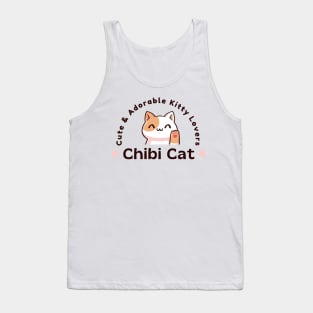 cat tama cute black cat love Tank Top